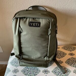 YETI Crossroads 22L Backpack. New without tags. Olive.